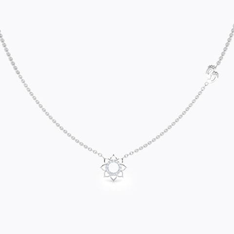 Lakshmi Lotus Diamond Necklace Lakshmi Lotus Diamond Necklace