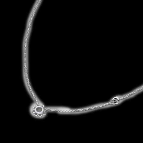 Lakshmi Lotus Diamond Necklace Lakshmi Lotus Diamond Necklace
