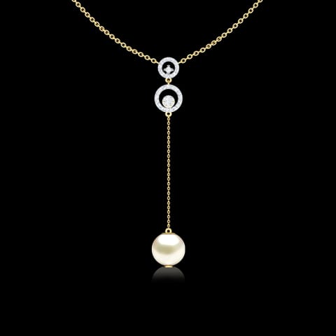 Y-Shape Pearl Necklace