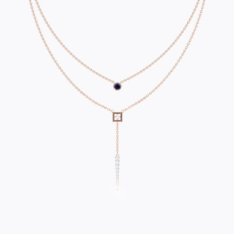 Linear Multi Layer Necklace