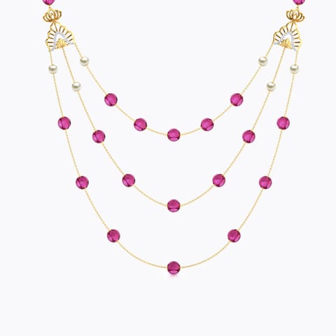 Rambagh Arch Gemstone Necklace
