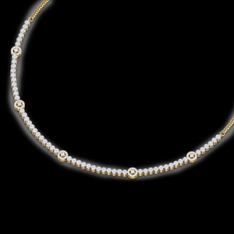 Encircle Diamond Necklace
