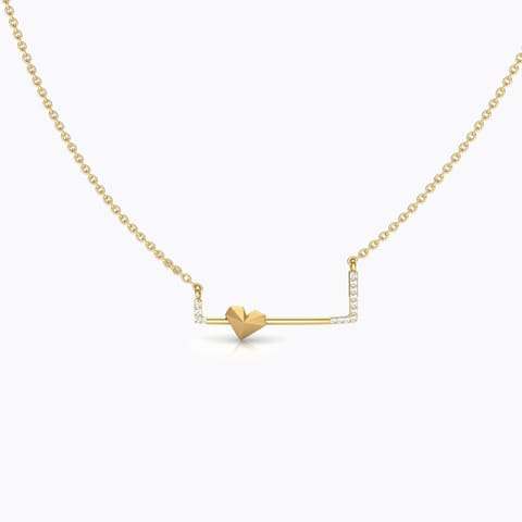 Edgy Love Diamond Necklace Edgy Love Diamond Necklace