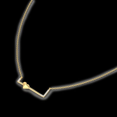 Edgy Love Diamond Necklace Edgy Love Diamond Necklace