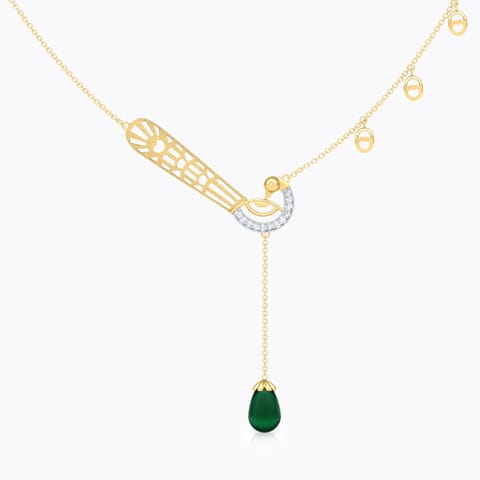 Navilu Plumage Gemstone Necklace