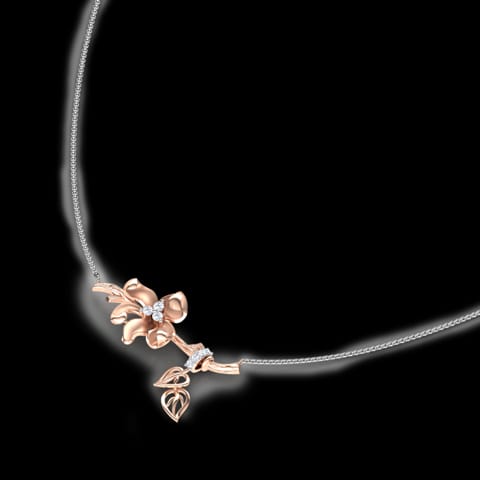 Iris Floret Diamond Necklace Iris Floret Diamond Necklace