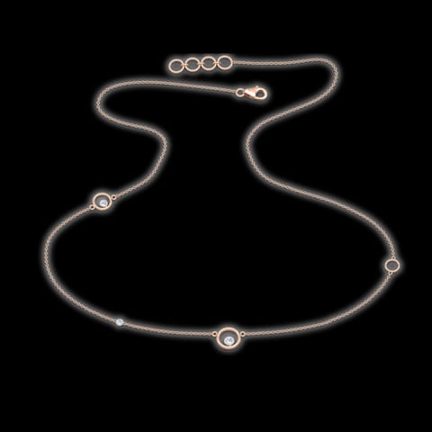 Encircle Fine Line Diamond Necklace