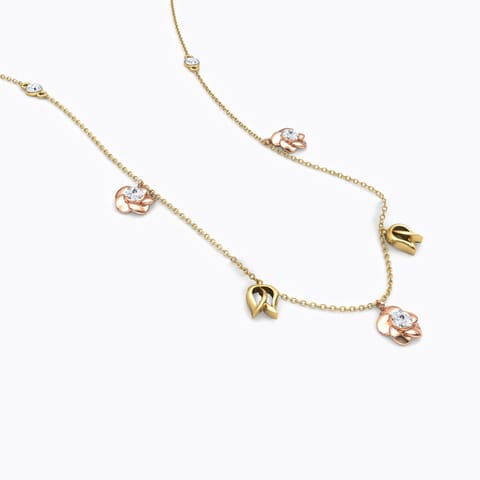 Bloom Fine Line Diamond Necklace Bloom Fine Line Diamond Necklace