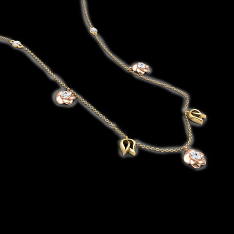 Bloom Fine Line Diamond Necklace Bloom Fine Line Diamond Necklace