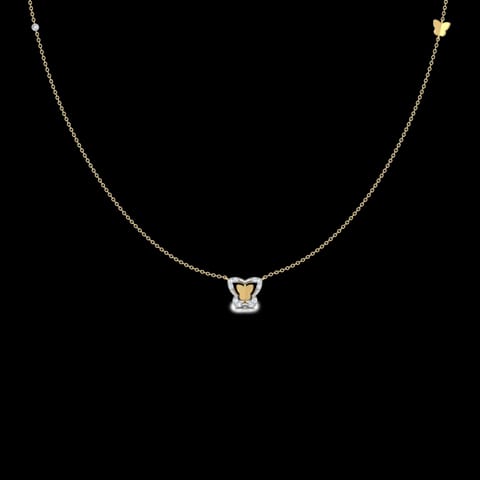 Butterfly Sway Diamond Necklace Butterfly Sway Diamond Necklace