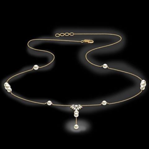 Petals and Pearls Necklace