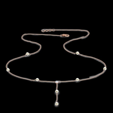 Lariat Pearl Necklace Lariat Pearl Necklace