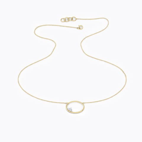 Minimalistic Oval Necklace Minimalistic Oval Necklace