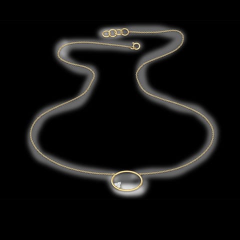 Minimalistic Oval Necklace Minimalistic Oval Necklace