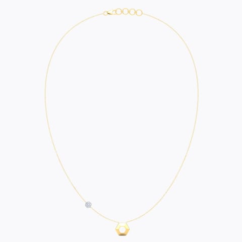 Anya Hex Diamond Necklace