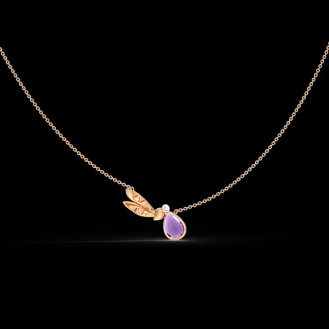 Glide Dragonfly Gemstone Necklace