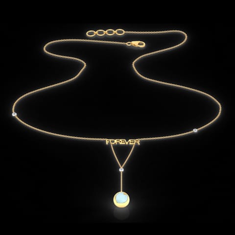 Topaz Orb Forever Gemstone Necklace Topaz Orb Forever Gemstone Necklace