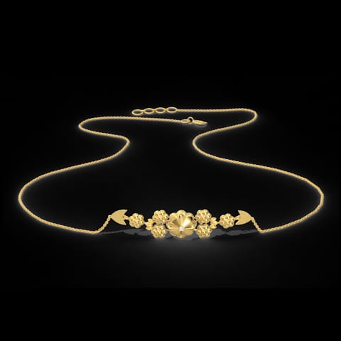 Sequenced Floral Diamond Necklace Sequenced Floral Diamond Necklace