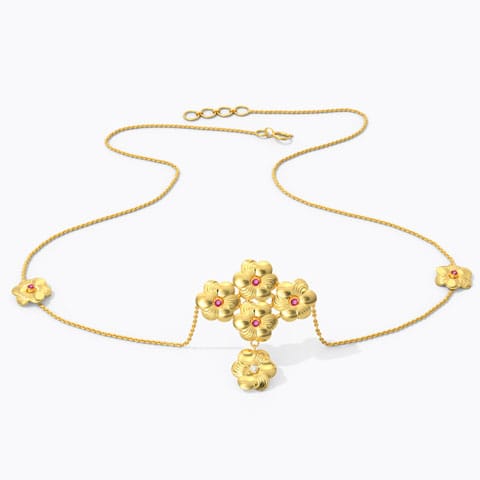 Blooming Away Gemstone Necklace