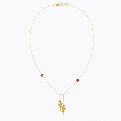 Elegant Parrot Gemstone Necklace Elegant Parrot Gemstone Necklace