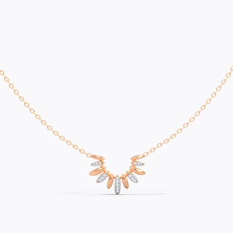 Abelia Diamond Necklace