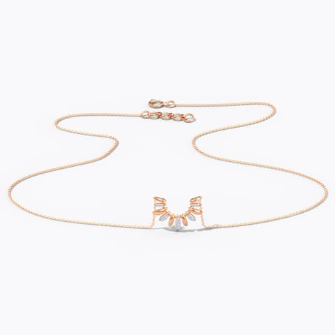 Abelia Diamond Necklace