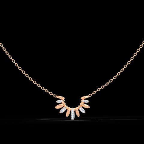 Abelia Diamond Necklace