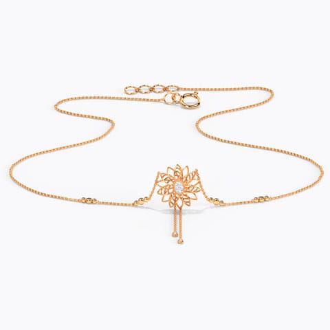 Aster Glow Diamond Necklace