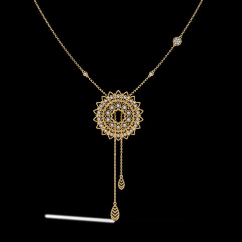 Fascia Intricate Diamond Necklace