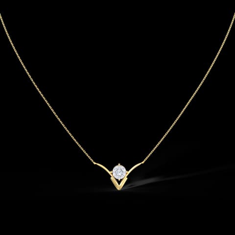 Nina Cluster Diamond Necklace