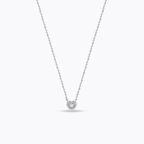 Spectacular Heart Diamond Necklace