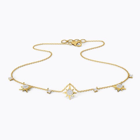 Twinkling Stars Fine Diamond Necklace Twinkling Stars Fine Diamond Necklace