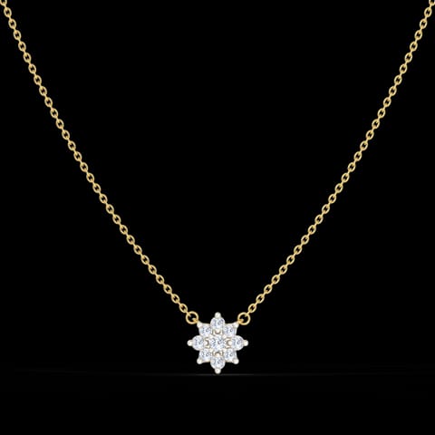 Allure Cluster Diamond Necklace Allure Cluster Diamond Necklace