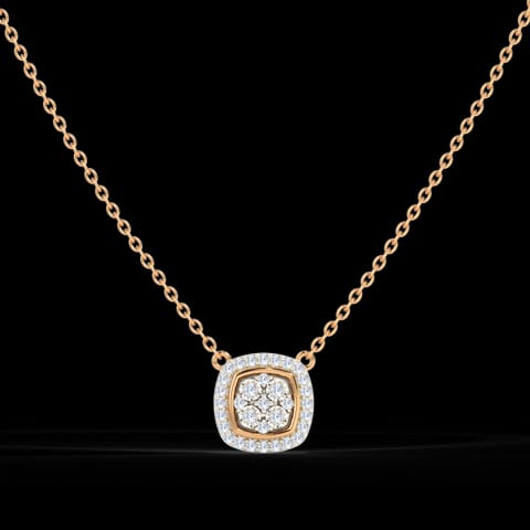 Classic Quad Diamond Necklace Classic Quad Diamond Necklace