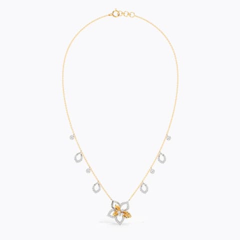 Charming Bloom Diamond Necklace Charming Bloom Diamond Necklace