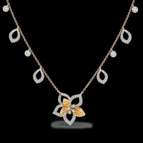 Charming Bloom Diamond Necklace Charming Bloom Diamond Necklace