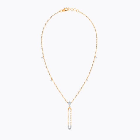 Curvy Diamond Lariat Necklace Curvy Diamond Lariat Necklace