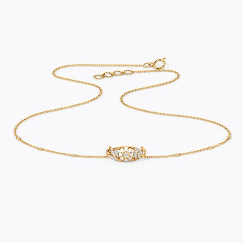 Glorious Floweret Diamond Necklace