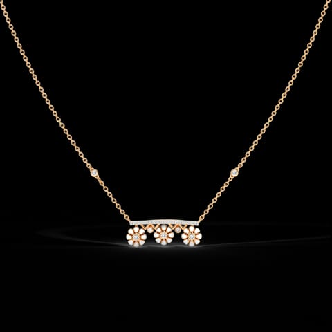 Self Love Blooming Diamond Necklace Self Love Blooming Diamond Necklace