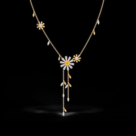 Dreamy Daisy Gemstone Necklace