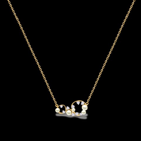 Gem Shells Pearl Necklace Gem Shells Pearl Necklace