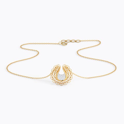 Jeana Ornate Diamond Necklace