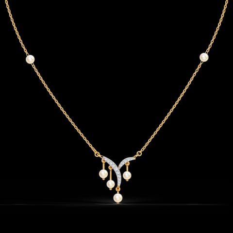 Sariah Radiant Pearl Necklace