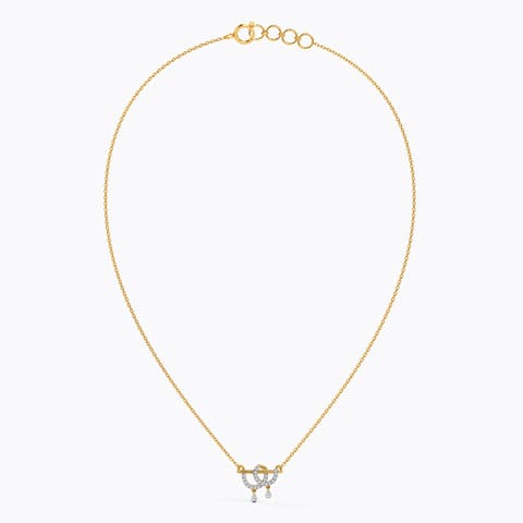 Kimora Intertwined Diamond Necklace