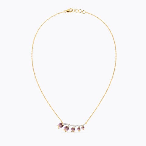 Veronica Tulip Diamond Necklace Veronica Tulip Diamond Necklace