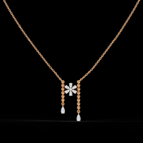 Micaela Bubble Diamond Necklace