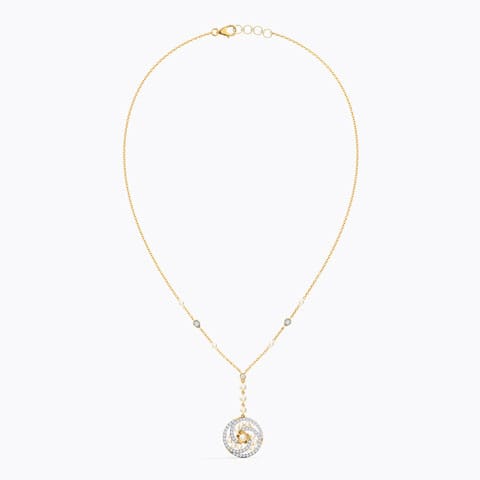 Madhuparna Diamond Necklace