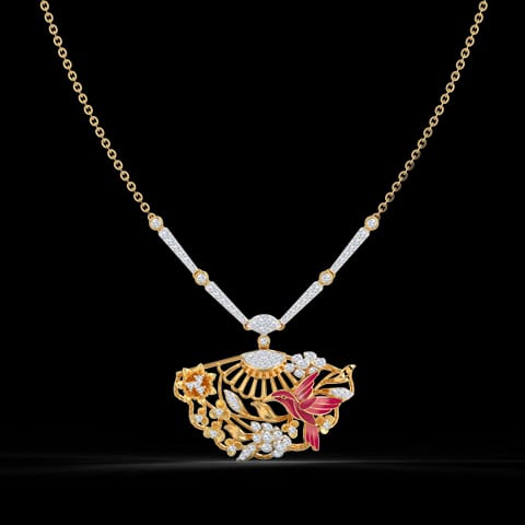Intricate Radiance Diamond Necklace Intricate Radiance Diamond Necklace