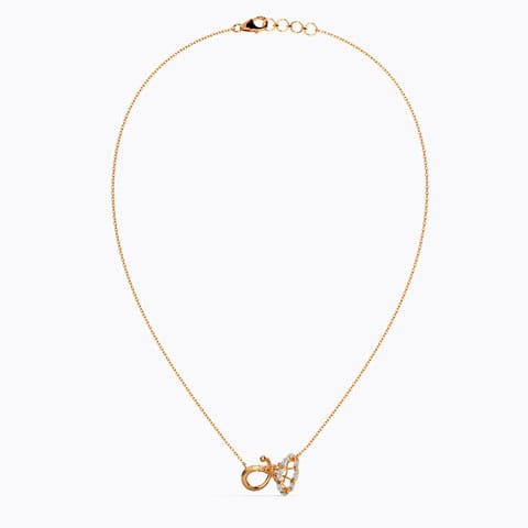 Graz Twisted Diamond Necklace Graz Twisted Diamond Necklace