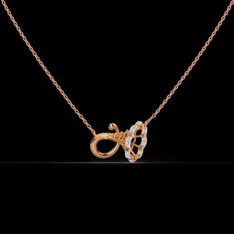 Graz Twisted Diamond Necklace Graz Twisted Diamond Necklace